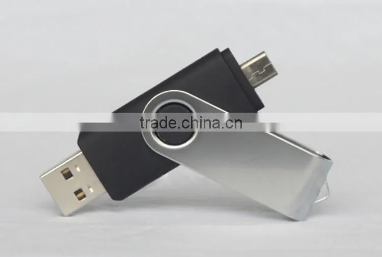 2016 promotional gift custom OTG usb flash drive for android smartphone