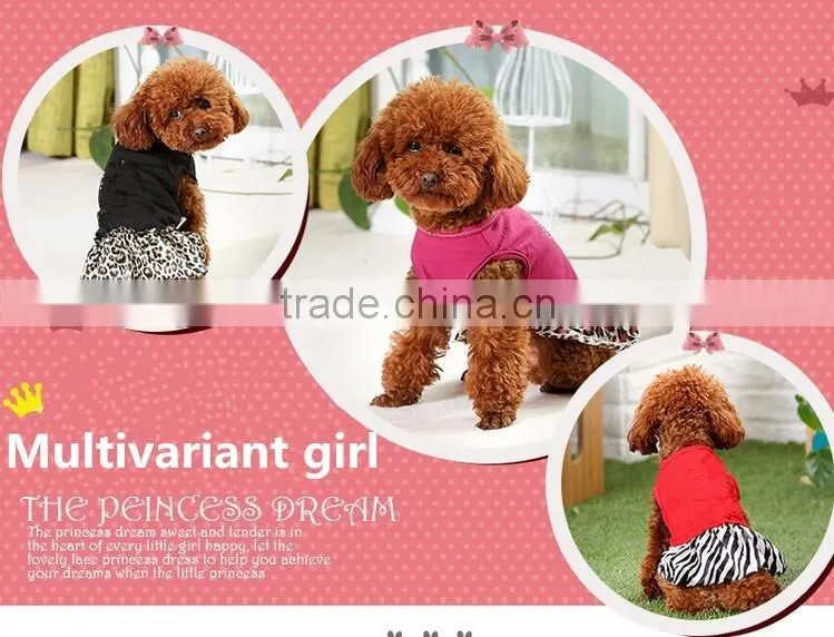 Pet Apparel & Accessories Type dog pet dress apparel