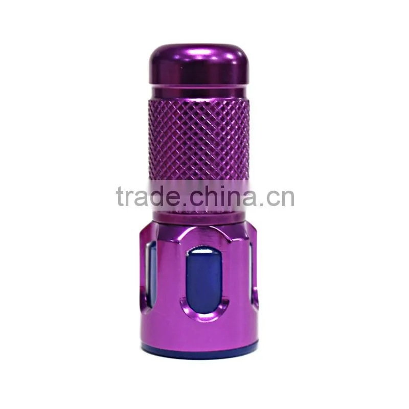 2015 New Design Useful Rotary Switch Mini LED Torch Light