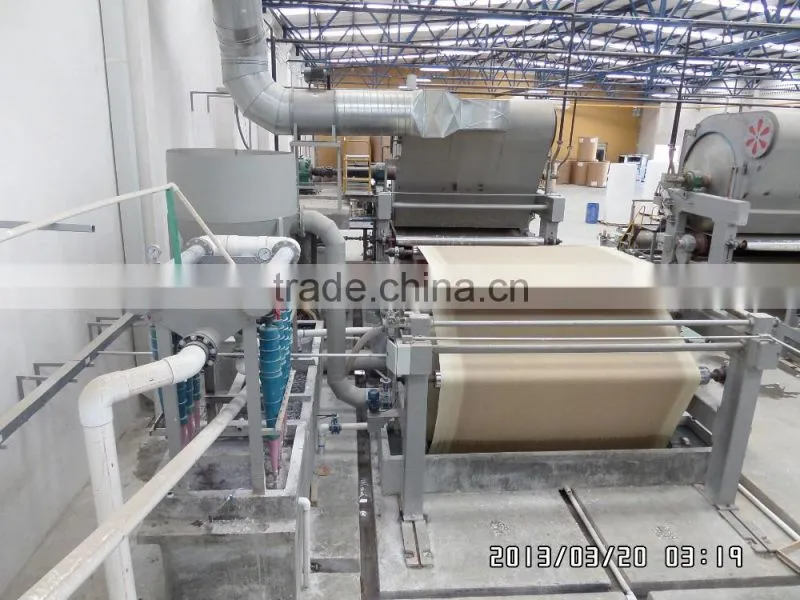 1575 tissue paper recycling manufacturing machine