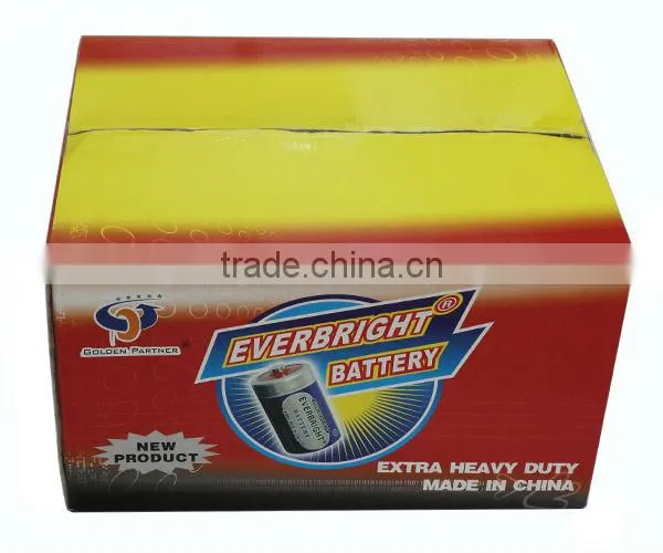 Reasonable price 1.5V R20 china dry battery size d