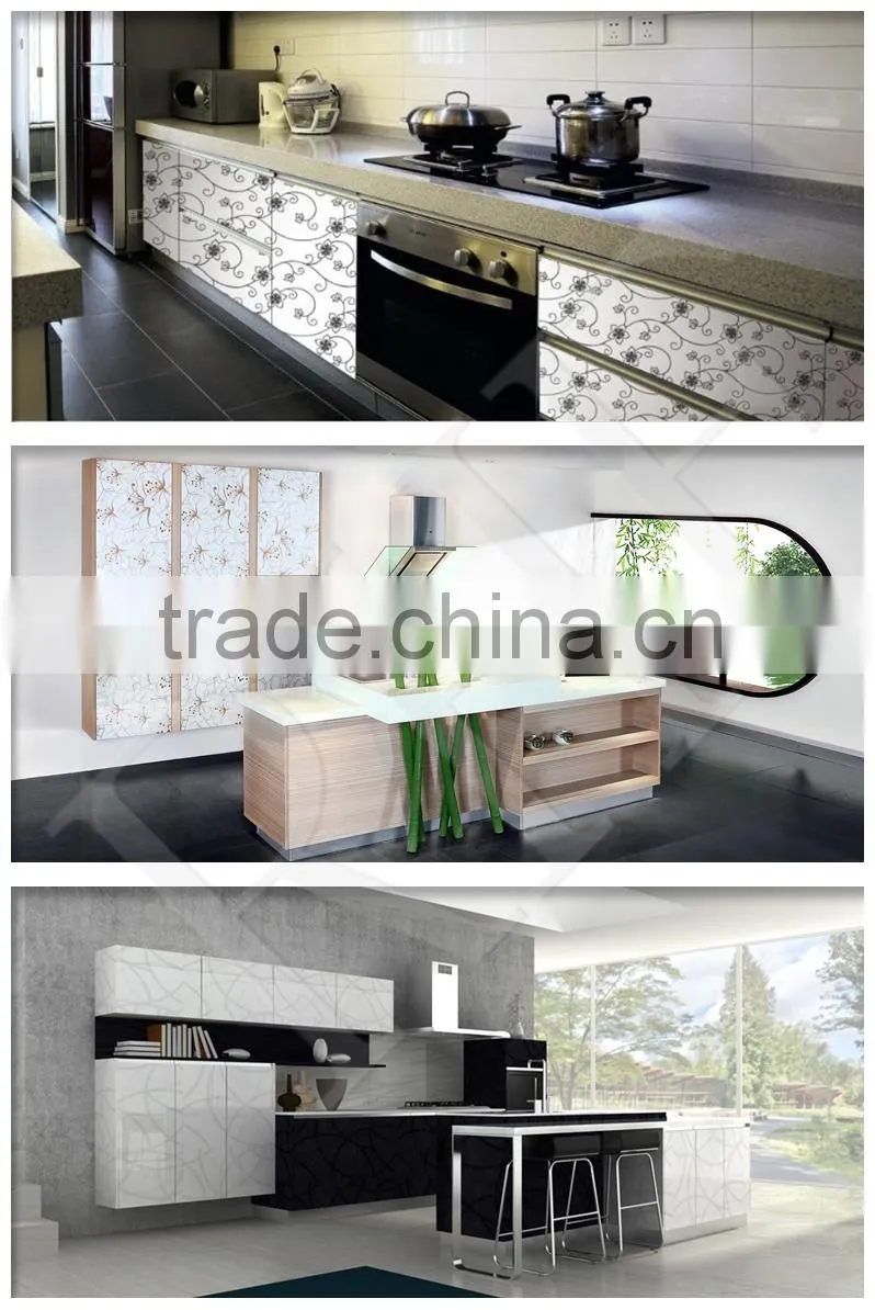 New Design UV HPL/UV High Pressure Laminate/UV HPL board/UV HPL Sheet/UV Decorative HPL Sheet-STAR design for kitchen cabinet