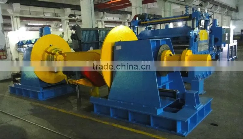 High speed metal coil slitting line