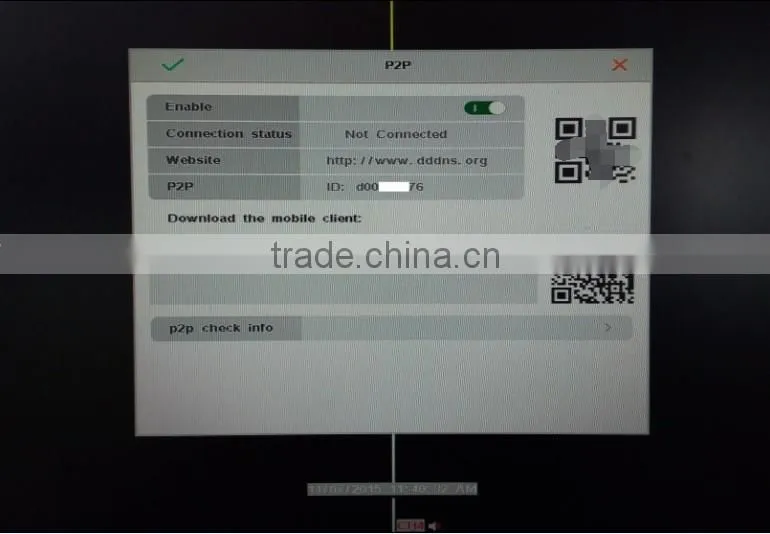 ahd nvr dvr 3in1 h.264 8ch 1080P ahd dvr for cctv security system
