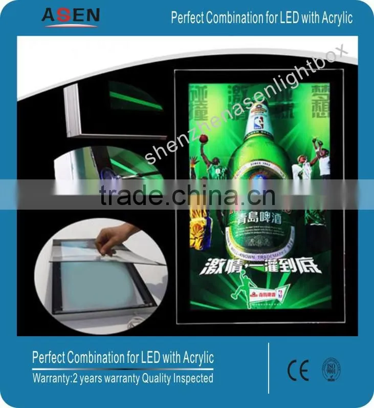hot sales magnetic light box in advertising light boxes