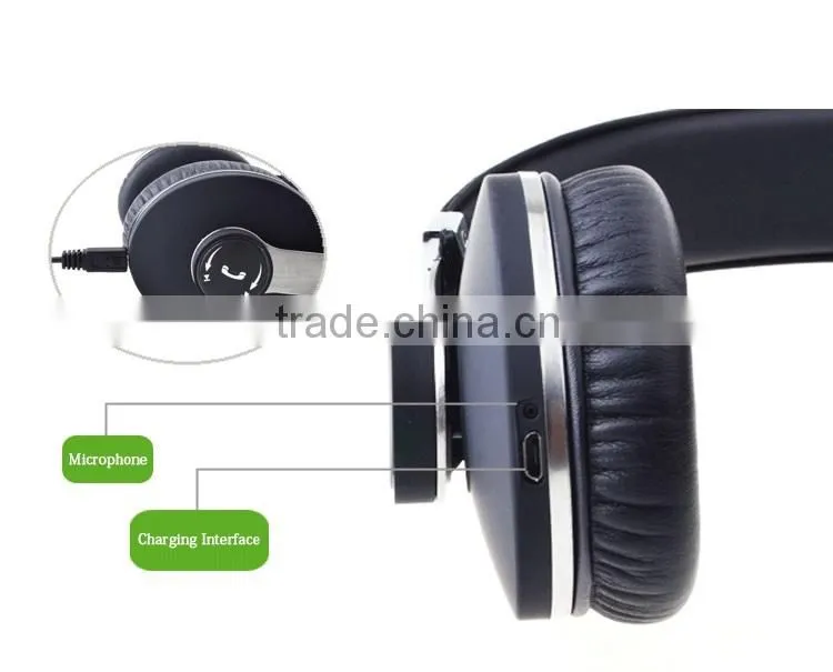ULDUM brand top quality stereo over ear wireless bluetooth headphone