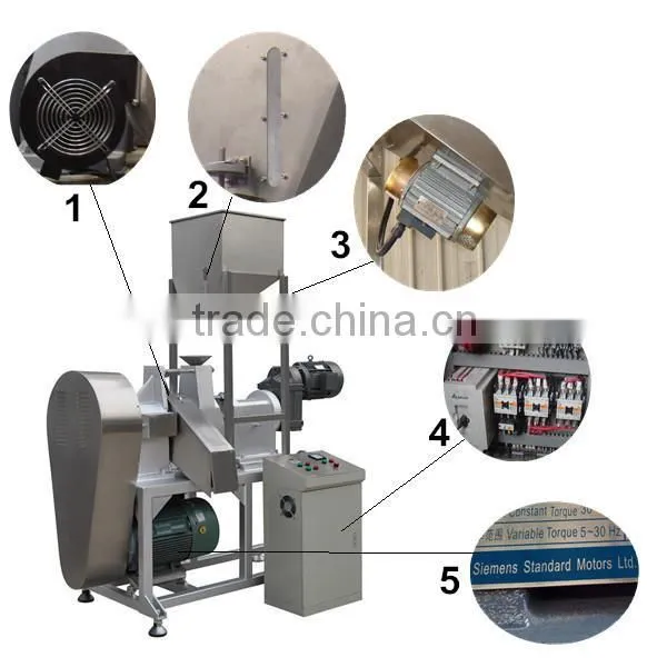 Fried Twist Snacks Extruder Machine