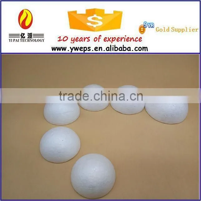 2016 Hot Selling Custom Cheap Christmas Polyfoam Half Round Balls Decoration For Stage