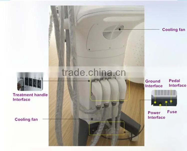 CE approved cavitation and rf laser slimming machine