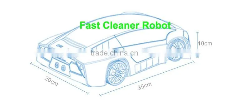 Newest design car style robot vacuum cleaner china and portable handheld vacuum cleaner double use