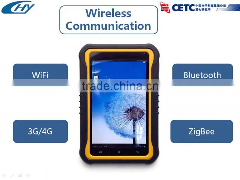Industrial Waterproof 7 inch Fingerprint Handheld PDA Android RFID Tablet Manufacturer
