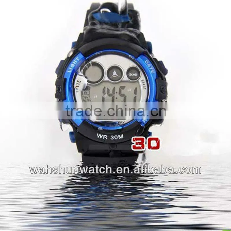 WS-12 Anion Silicone Sports Watch