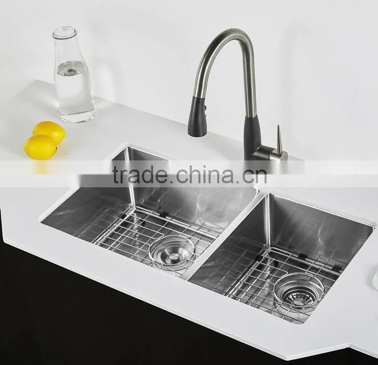 SUS304 Handmade Undermount Single Bowl Handmade Bar Sink Made in China