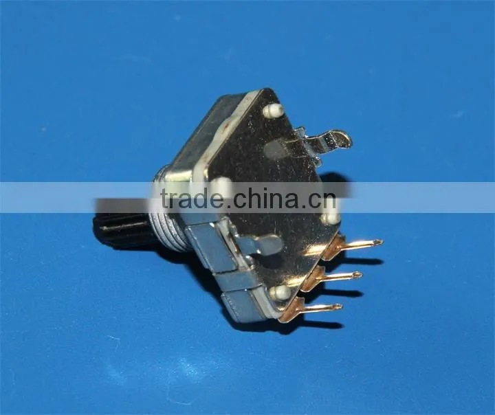 HW-16E 16mm rotary encoder and rotary encoder with flat shaft electric 12&24 detents rotary encoder