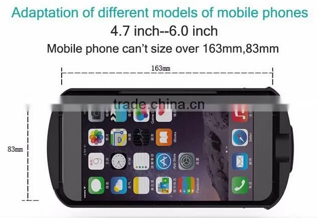 Adjustable waterproof cardboard google plastic for all cellphone size from 4.7-6.0 inch 3D video glasses