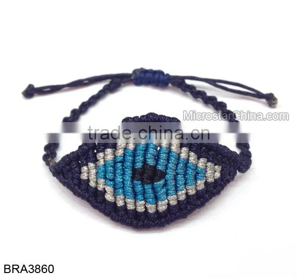 Good Luck Special Braided Turkish Eye Bracelet Macrame Bracelet