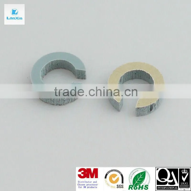 White round plastic gasket