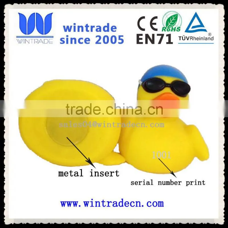 serial number print sunglasses bath rubber race duck