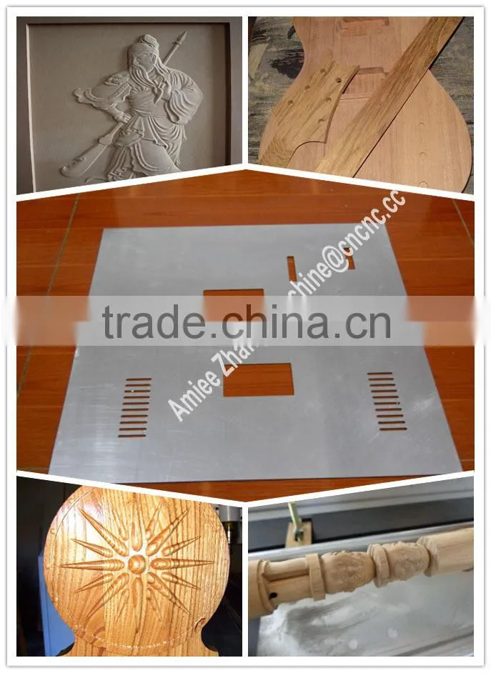 4*8 feet 1325 Double Spindles 3D CNC Engraver With Air Cylinder for Z Holding Original NcStudio Dust Collector ZK-1325