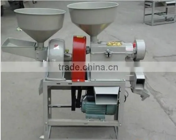 combine rice milling and crusher for family use for selling