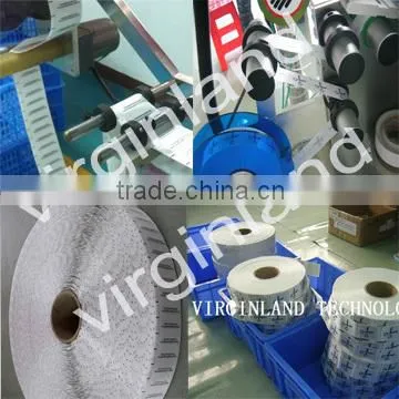 8.2MHz 58KHz Clothing Alarm Label