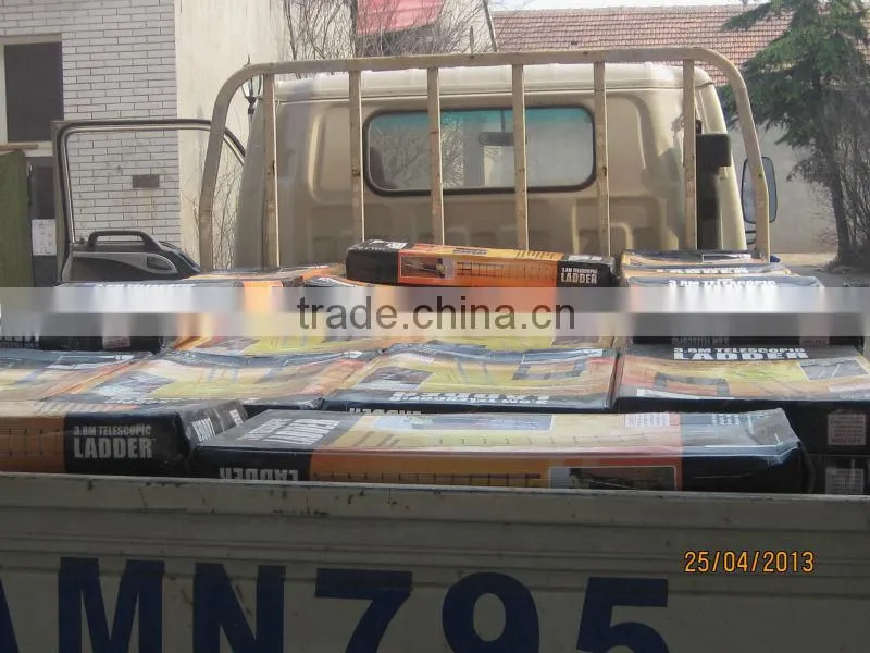 2.6M aluminum telescopic ladder EN131