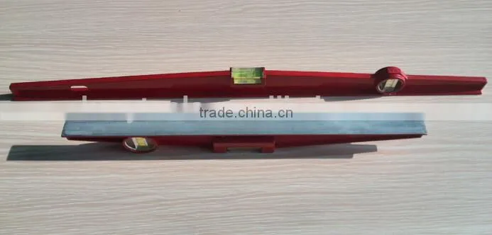 Cast Aluminum Level with 2 Vials,Heavy Duty Cast Aluminium Spirit Level, aluminum level