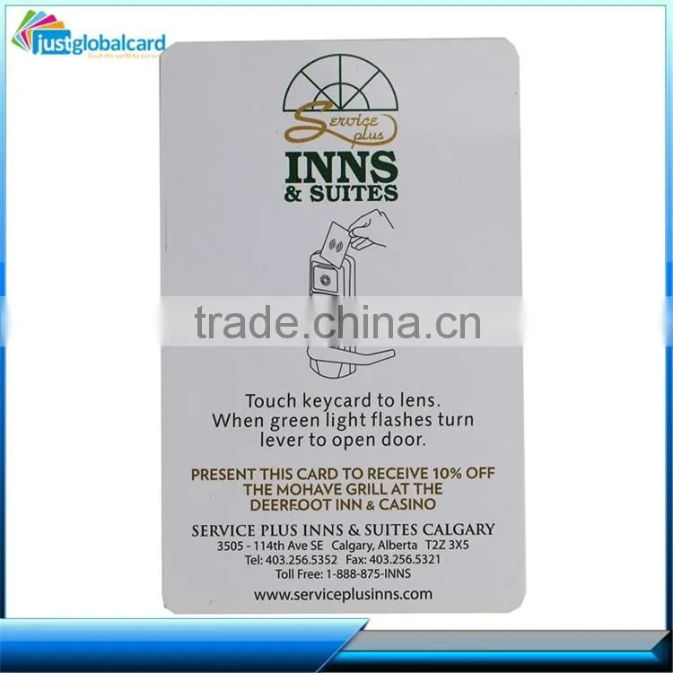 Fashionable rfid access card for hotel door with low cost