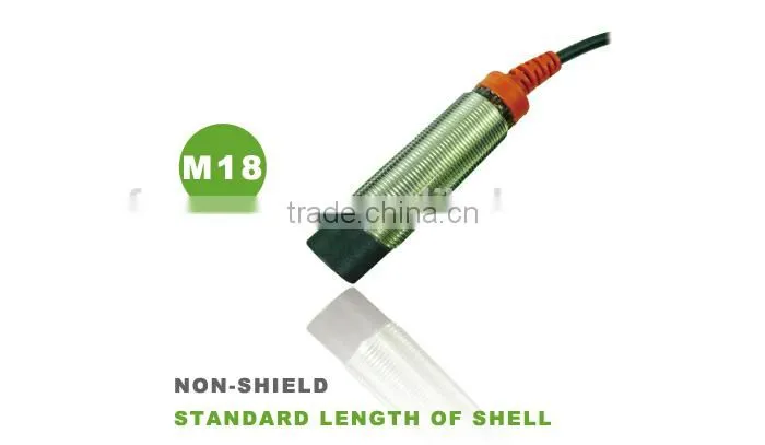Inductive Sensor F3C-18KN08 series, M18 Cylindrical Inductive Sensor, Can Be Customized 5v DC or 2-wire Type.