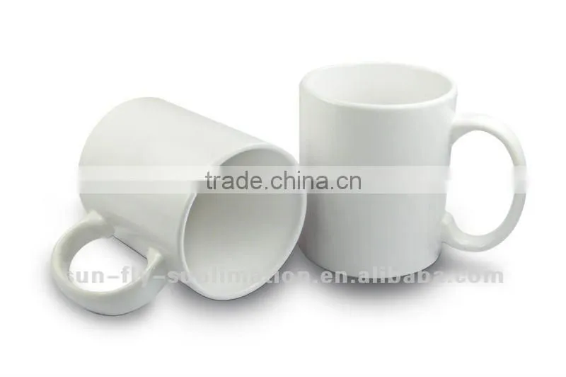 White Ceramic Coated Sublimation Mug 11oz (SFS-MG01)