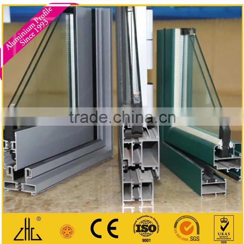 6063 Alloy T5 White Powder Coating Aluminium Profile For Window And Door,Powder Coating Aluminium Profile