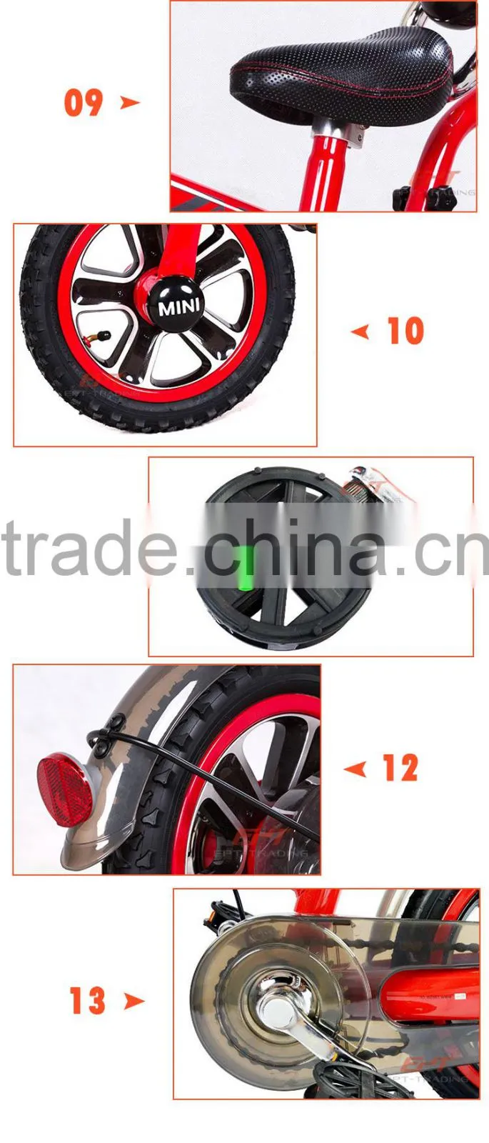 Hot selling kids 12 inch licensed bike with handle for sale
