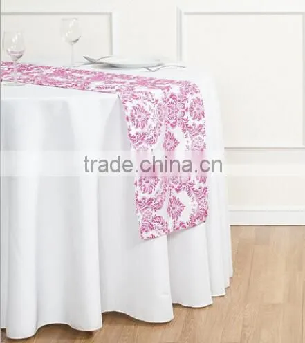 Jacquard Tablecloth in Various Colours, Shapes & Sizes
