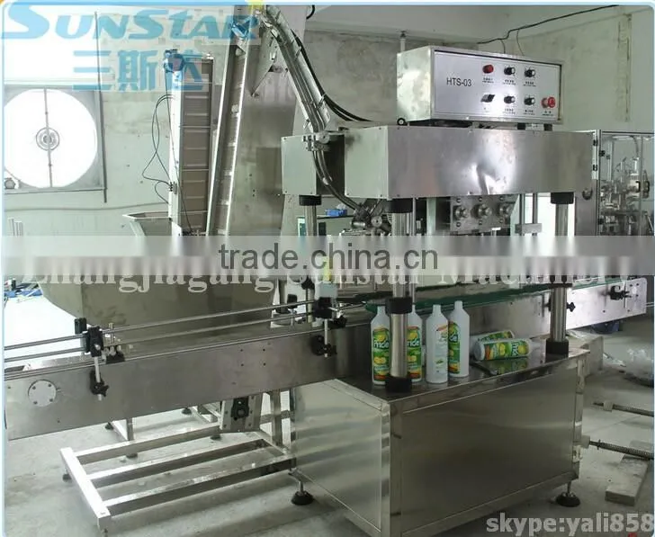 Automatic Glass Jar Twist Off Capping Machine