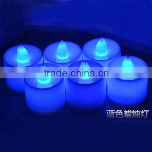 24Pcs / Box 7 Color Rechargeable Battery Operated Mini Tealight Candle LED