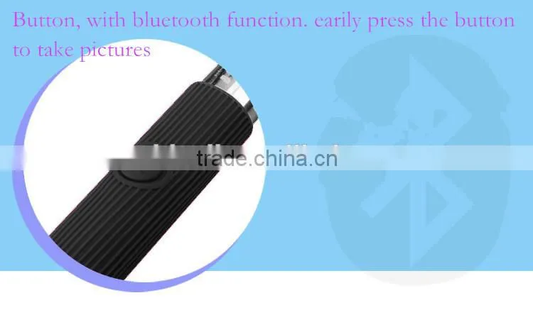 wireless bluetooth remote control monopod self-tim