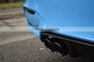 JC Sportline Car Carbon Fiber Auto Rear Splitter Apron Flps for Jaguar XE 2015 2016