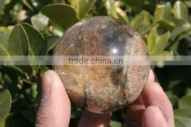 Huge 55mm(2.1") Phantom Quartz Sphere, Crystal Ball