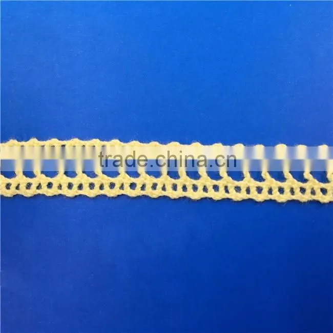H0197H1 Elegant Lace Ribbon, 100% Cotton Lace ,Crocheted Lace
