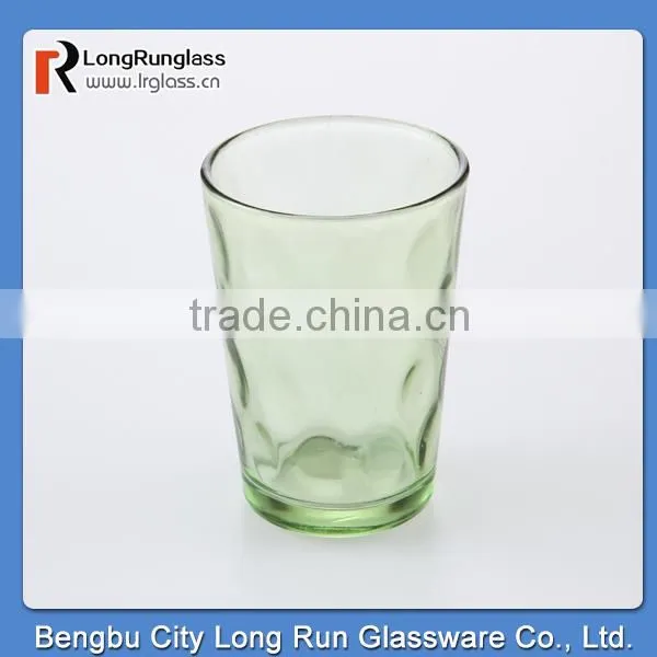 LongRun 130ml classic design colorful juice glass water mug milk cup