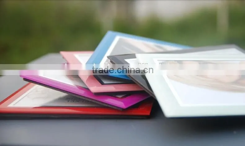 2016 New latest beautiful popular sale crystal frame
