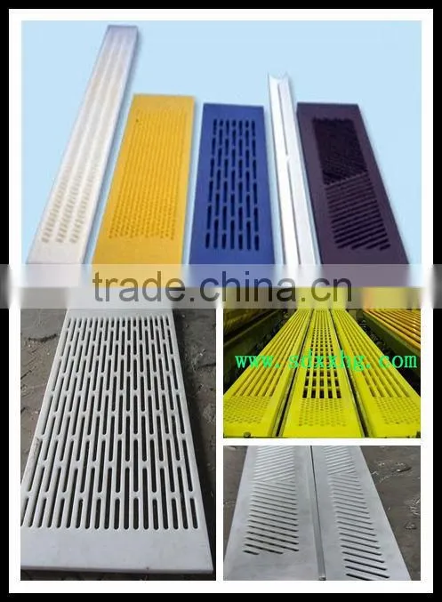 China Designed UHMWPE Dewatering element plates for paper&pulp machine