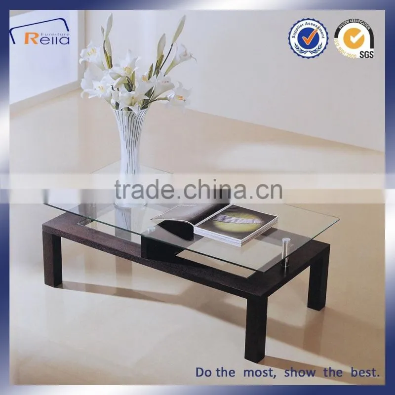 Hot Selling Clear Glass Coffee Table Tea Table