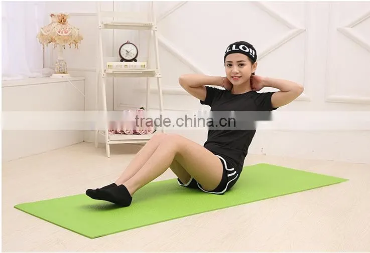 Eco - friendly NBR /PVC yoga mat OEM best quality in China