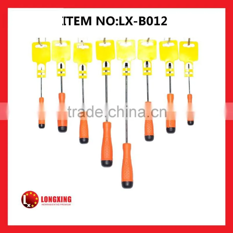 Factory Supply High quality Cr-V Screwdriver with Soft grip handle