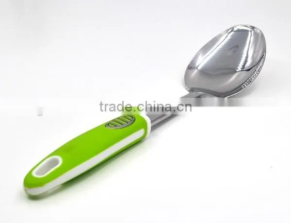 Latest popular Super quality commercial stainless steel cooking spoon