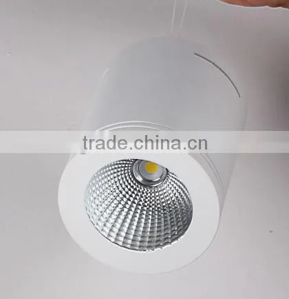 Aluminium Dimmable Surface Mount LED COB wall lights Downlights