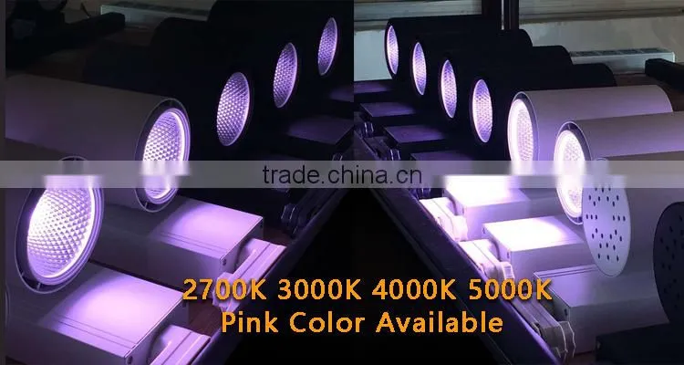 Track Rail Lamp 100LM/W 97Ra COB LED Track Light 30W 35 Watt With Philips Driver 5 Years Warranty