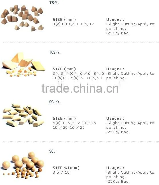 mass vibrating polishing stone for finishing machines