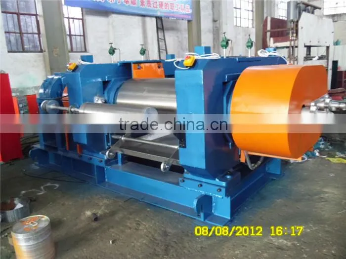 Double driver rubber refining mill/reclaimed rubber production line